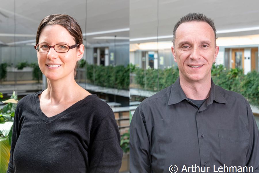 Portraitbilder von Franziska Scheuber und Michael Casanova